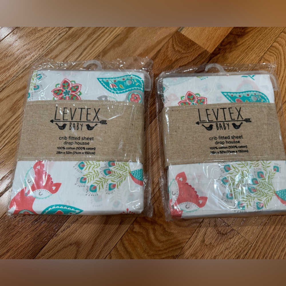 Levtex Baby Crib Fitted Sheet Set
